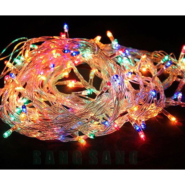 Đèn Chớp Nháy Trang Trí Noel (Tết) - Dây Đèn Led Trang Trí (Nhiều Màu)