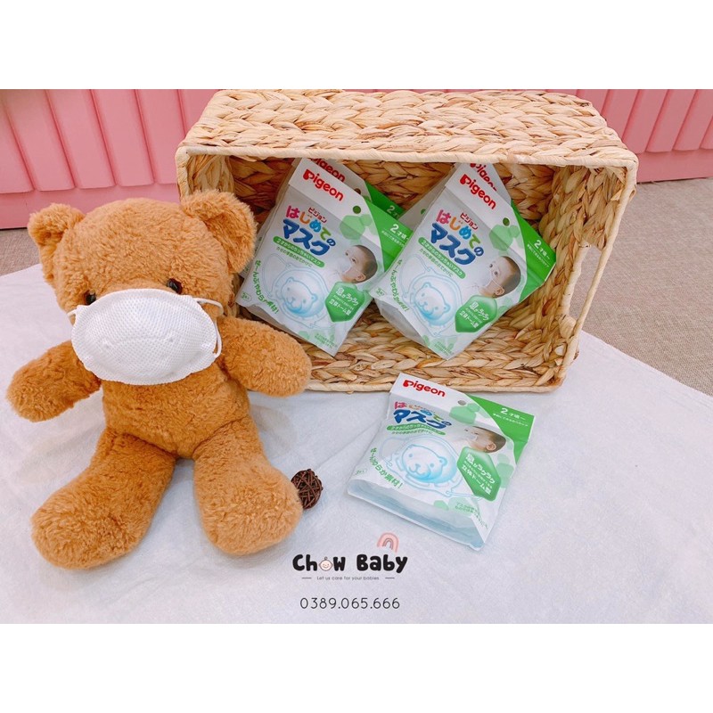 Khẩu trang gấu pigeon Nhật