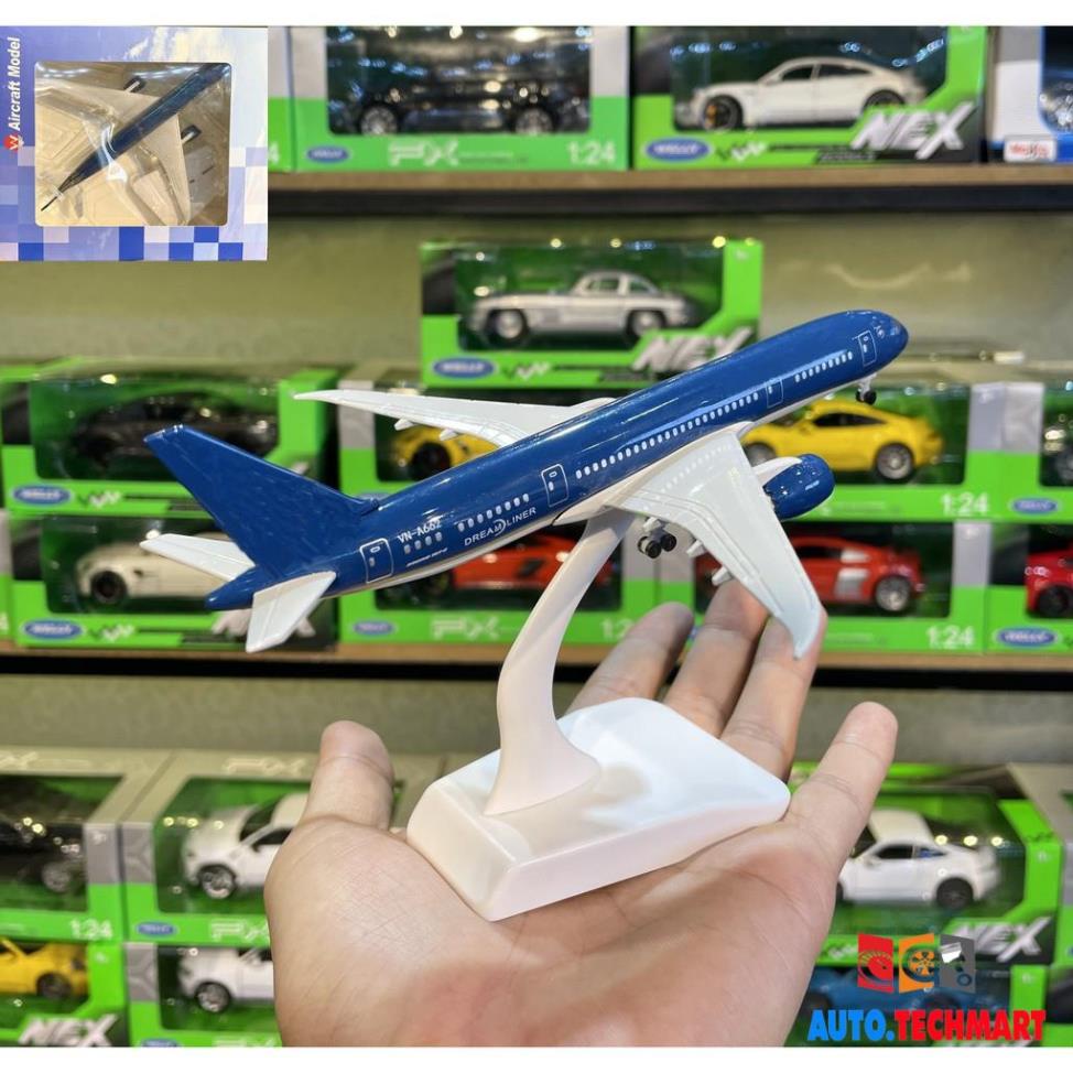 Mô hình máy bay sắt Airbus A330 hãng Aircraft Model có đế trưng bày