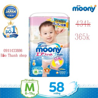 HN - Tã/ Bỉm Dán Moony S84/ L34 Bảo Thanh Shop