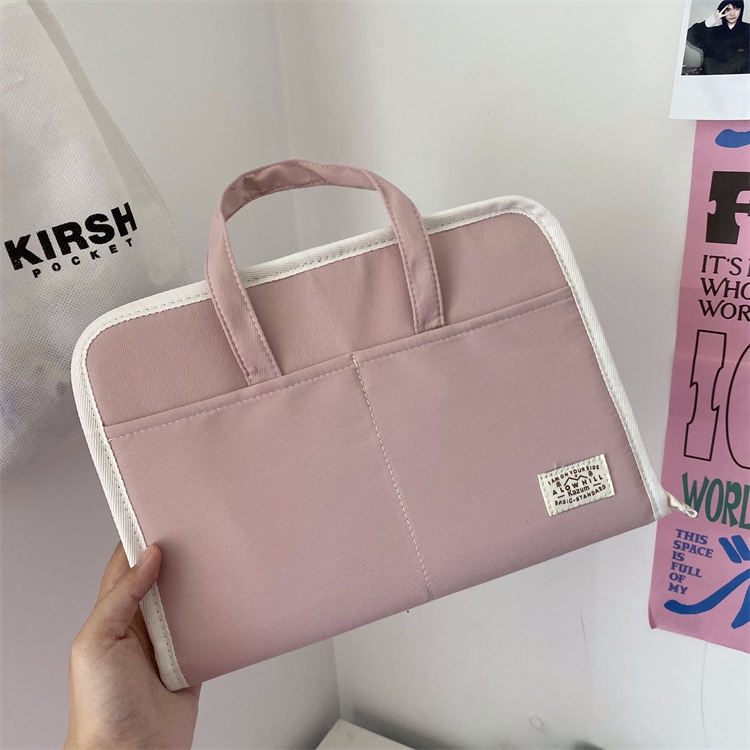 Túi Đựng Laptop / Máy Tính Bảng Kiểu Hàn Quốc Đơn Giản Xinh Xắn