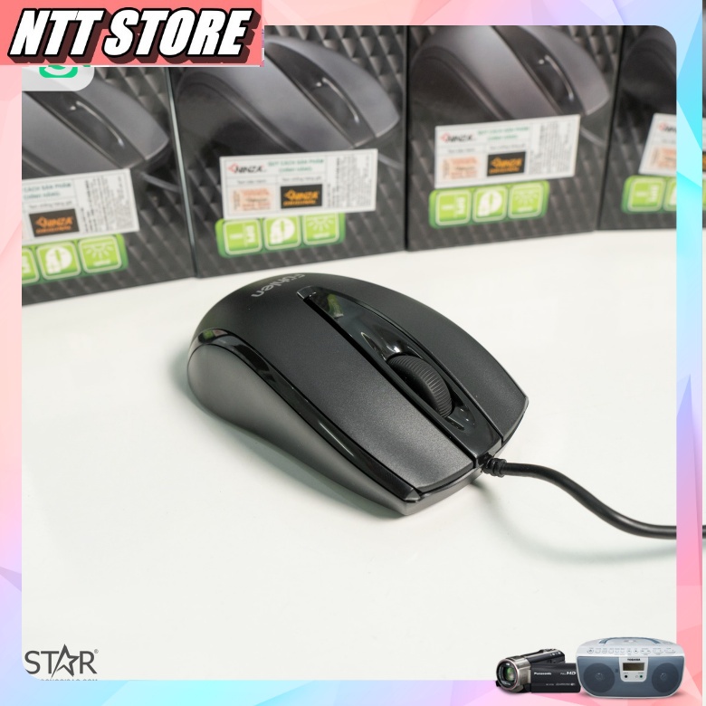 Chuột máy tính có dây Fulhen L102 nhập khẩu chuyên văn phòng bảo hành 12 tháng - NTT Store