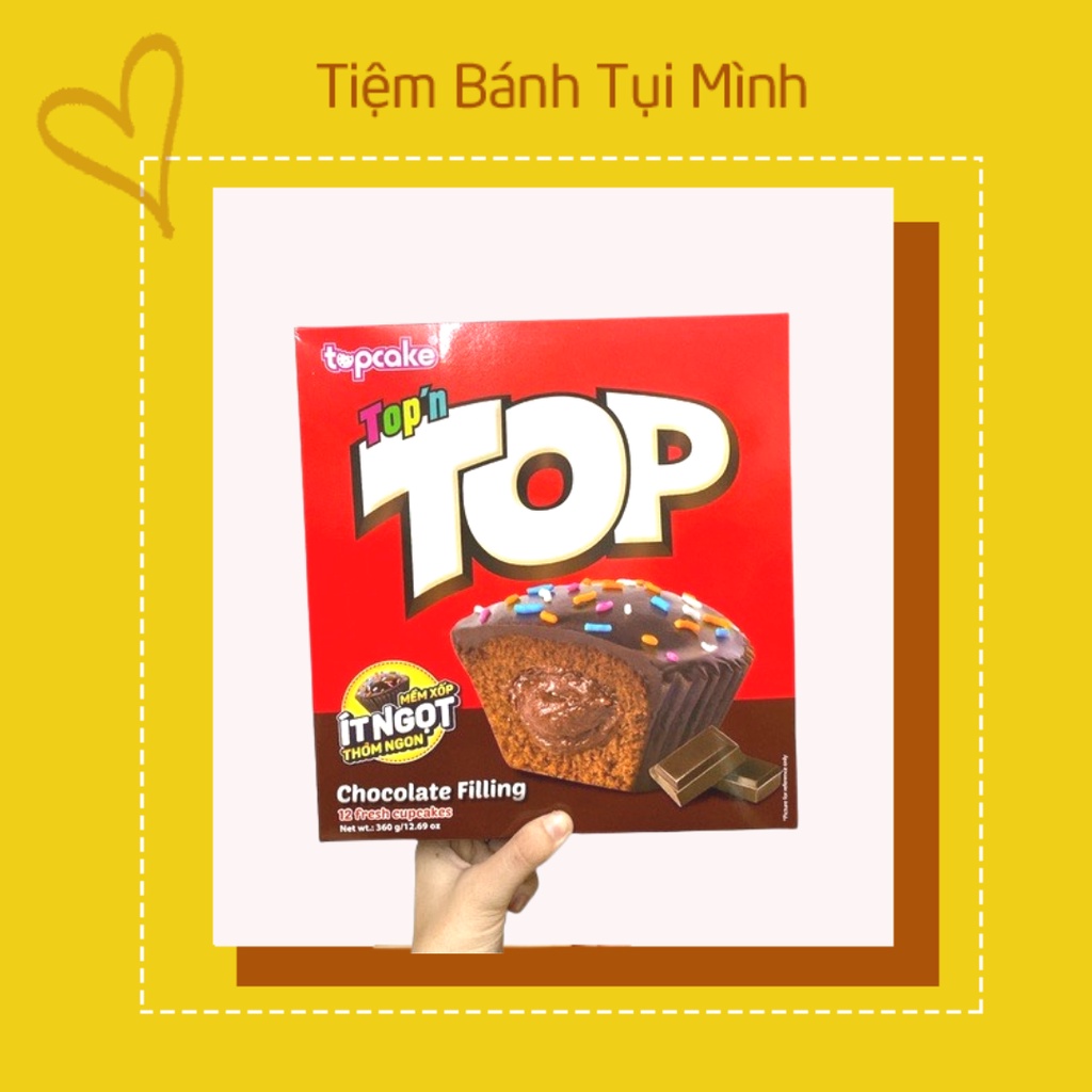 Bánh Top Socola (hộp 12 cái)