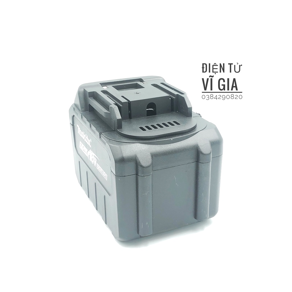 Vỏ pin Makita 3 hàng kèm khung, đầy đủ ốc vít và kẽm hàn 5S3P