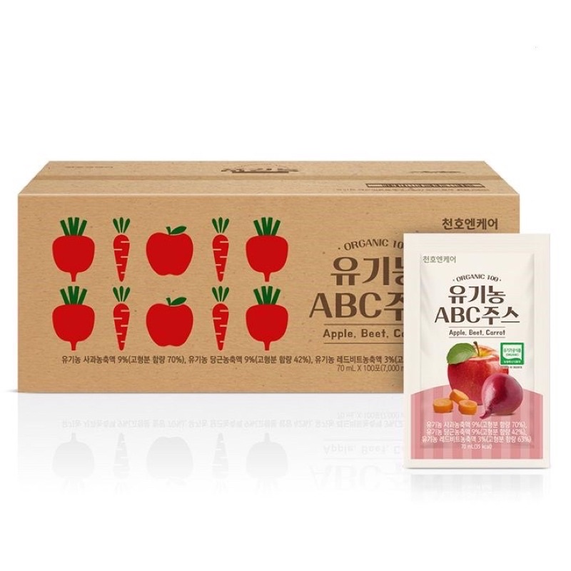 Nước Ép Detox Rau Củ Hữu Cơ Cao Cấp Chunho Ncare Ngừa Ung Thư Dành Cho Nam Nữ