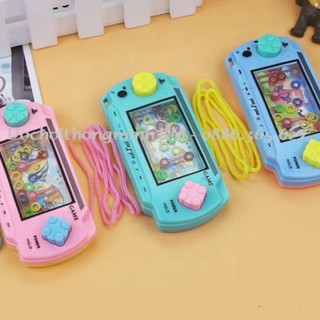 Máy chơi game trẻ em bấm nước bắn vòng