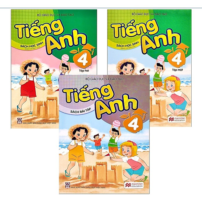 Sách - Combo Tiếng anh lớp 4 - Sách bài tập