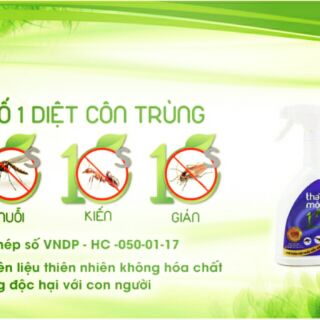 diệt côn trùng thảo mộc 10s