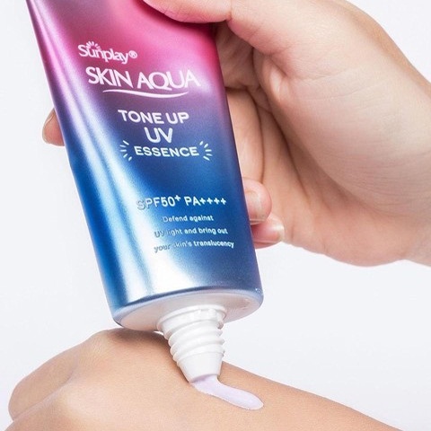 ✅[NỘI ĐỊA NHẬT] Kem Chống Nắng Nâng Tông Sunplay Skin Aqua Tone Up UV SPF50+ PA++++