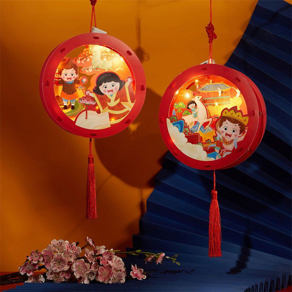 Lồng Đèn Màu Ngà DIY Trang Trí Lễ Hội / Tiệc Tùng / Lễ Hội Mùa Thu