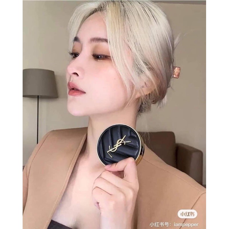 Phấn nước Cushion YSL dòng vỏ da mới nhất Encre De peau luminous matte | BigBuy360 - bigbuy360.vn