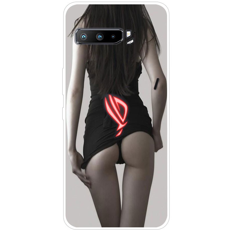 Ốp điện thoại silicon in hình đẹp mắt cho Asus Rog Phone 3 Zs661Ks