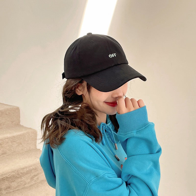 [Mã FAMARAL1 giảm 10K đơn 50K] Mũ lưỡi trai nón kết thêu chữ off ulzzang unisex phù hợp cho cả nam và nữ nhiều màu