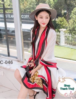 Lụa - khăn choàng lụa mỏng cao cấp