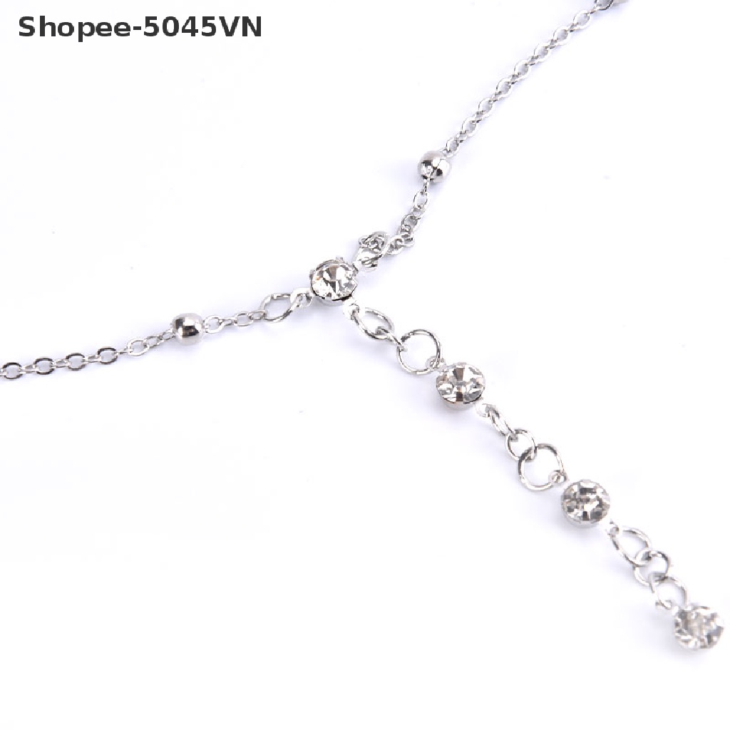 [rain] Bikini Mắt Xích Kim Loại Rỗng Phong Cách Gợi Cảm Cho Nữ