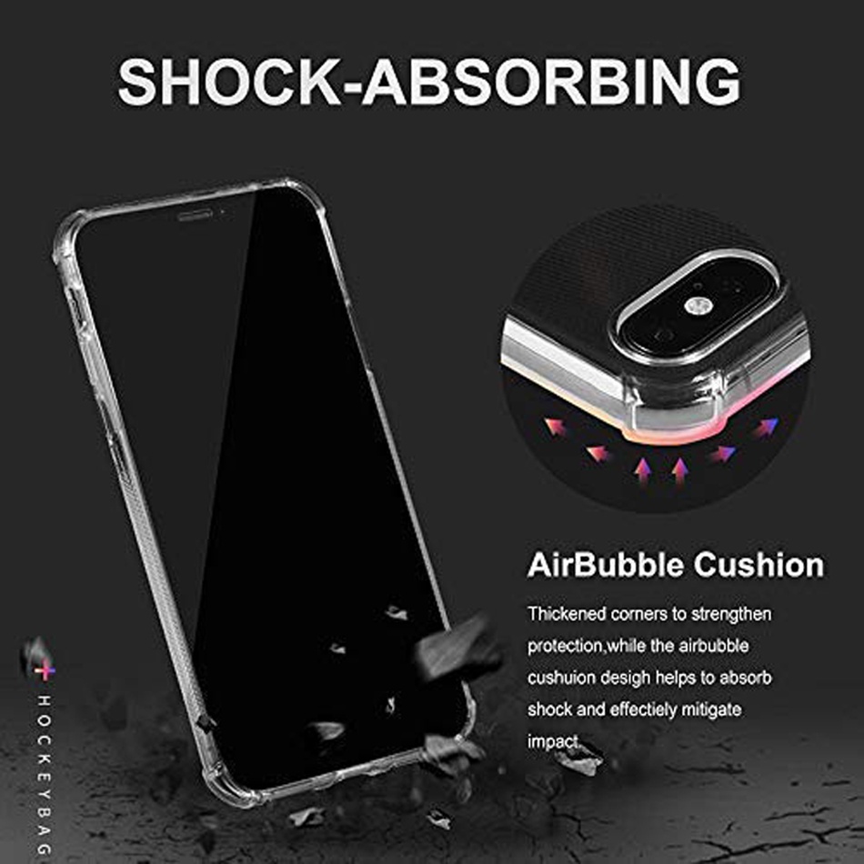 Bao Da Điện Thoại Silicon Trong Suốt Chống Sốc Cho iphone 15 pro 14 13 pro max 14 pro 14 plus 13 Ốp