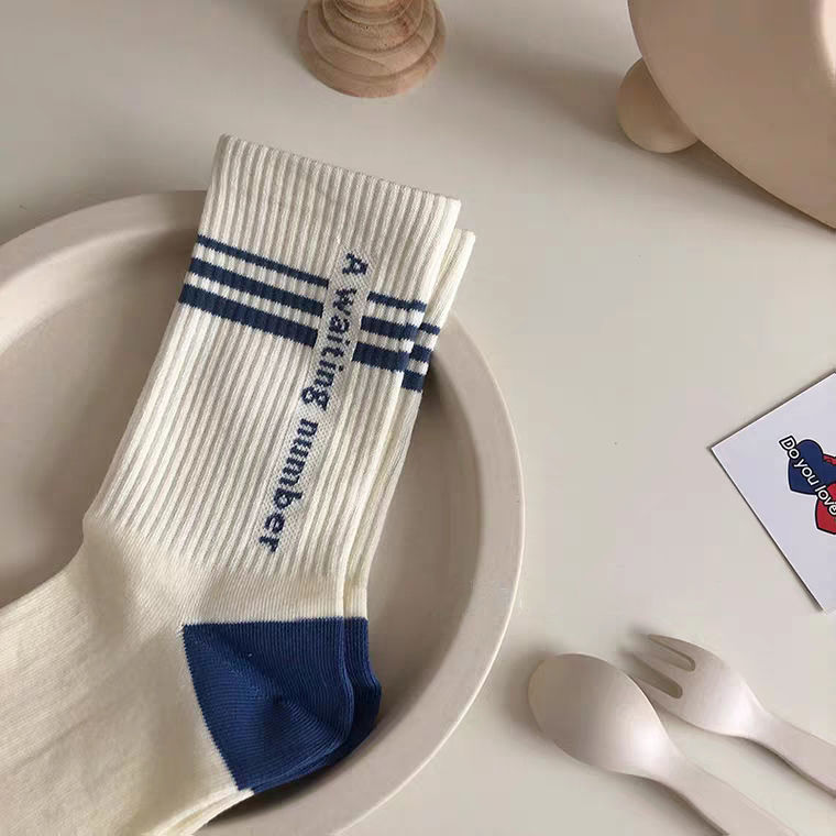 Vớ cổ cao bằng cotton thời trang dành cho nữ