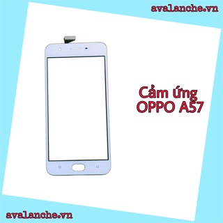 Kính cảm ứng oppo A57 trắng