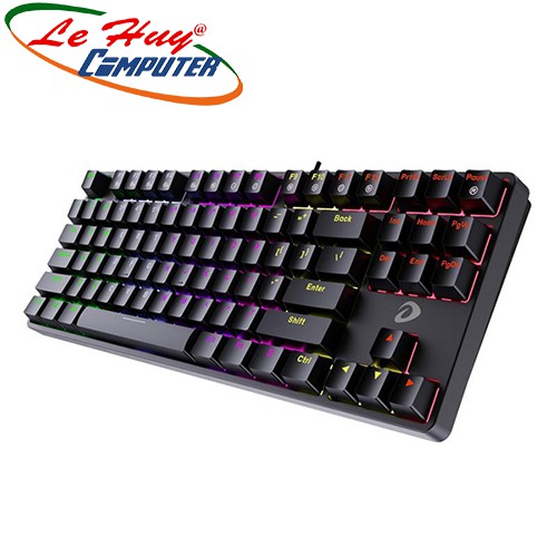 Bàn phím cơ DareU EK87 Multi LED Brown/Blue/Red switch