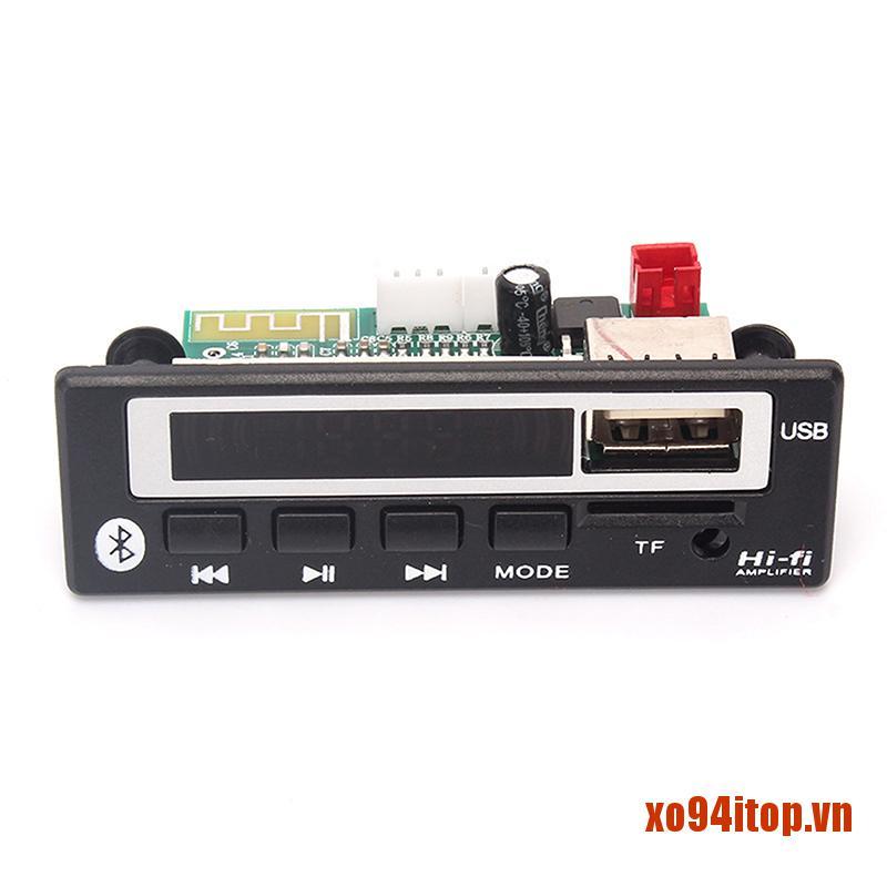 XOTOP Bluetooth 5.0 MP3 Player Music Audio Decoder Board USB TF FM Radio MP3 Mod