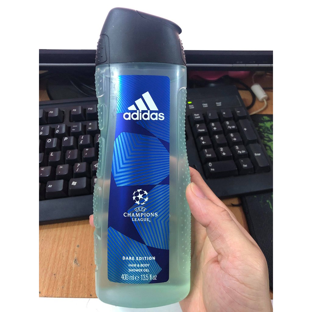 DẦU GỘI SỮA TẮM SỮA RỬA MẶT 3 IN 1 ADIDAS 400ML