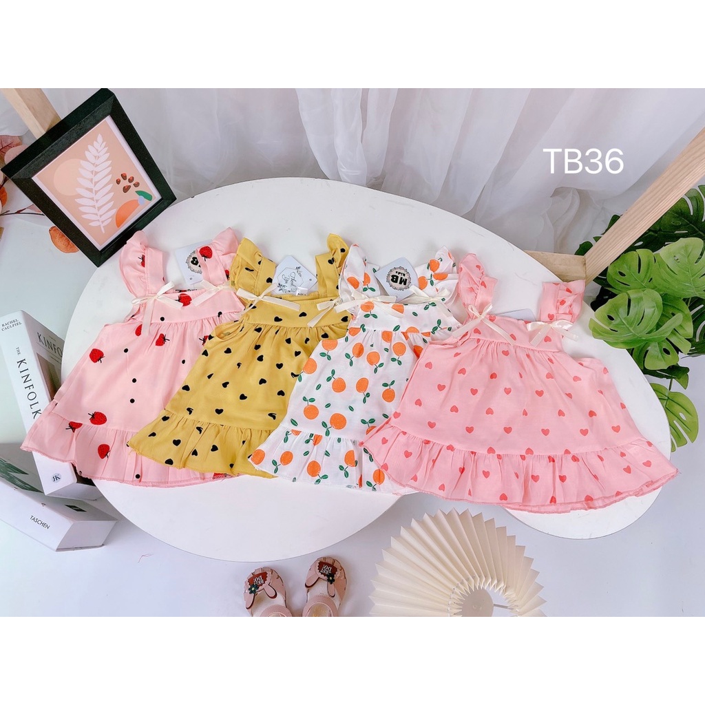 set áo 2 dây bánh bèo quần chip bo