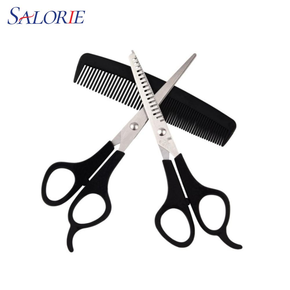 [Hàng mới về] Set 3 dụng cụ kéo và lược cắt tóc chuyên nghiệp P00230