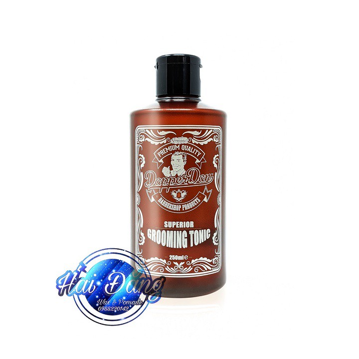 [Hàng Nhập UK] Dưỡng tóc tăng độ phồng Dapper Dan Grooming Tonic 250ml Prestyling - Chính hãng