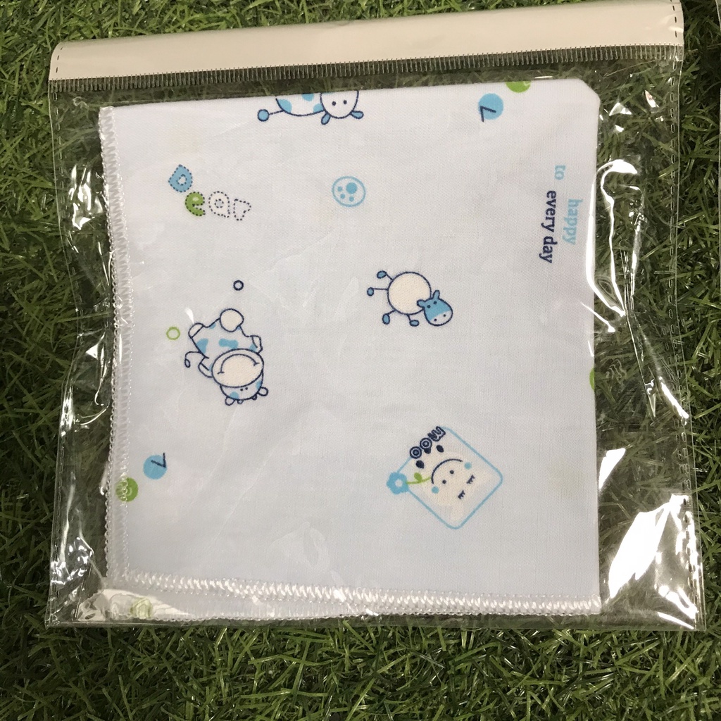 Yếm quàng cổ cho bé có cúc bấm chất cotton loại đẹp nhiều màu sắc
