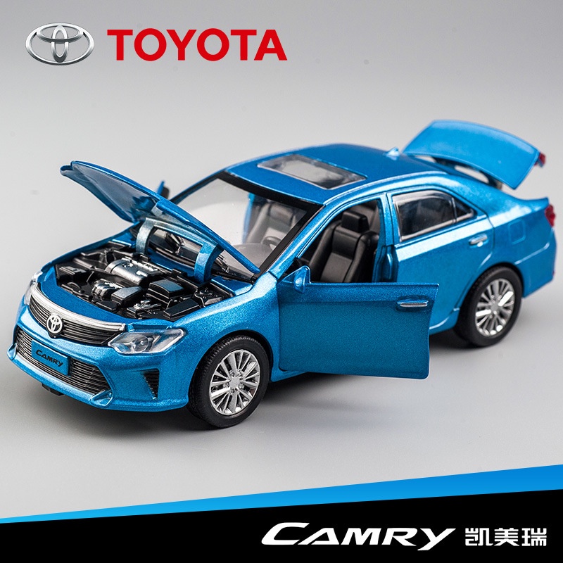 Mô Hình Xe Hơi Toyota Camry 4 Cửa Bằng Hợp Kim Tỉ Lệ 1:32 Có Đèn Và Âm Thanh