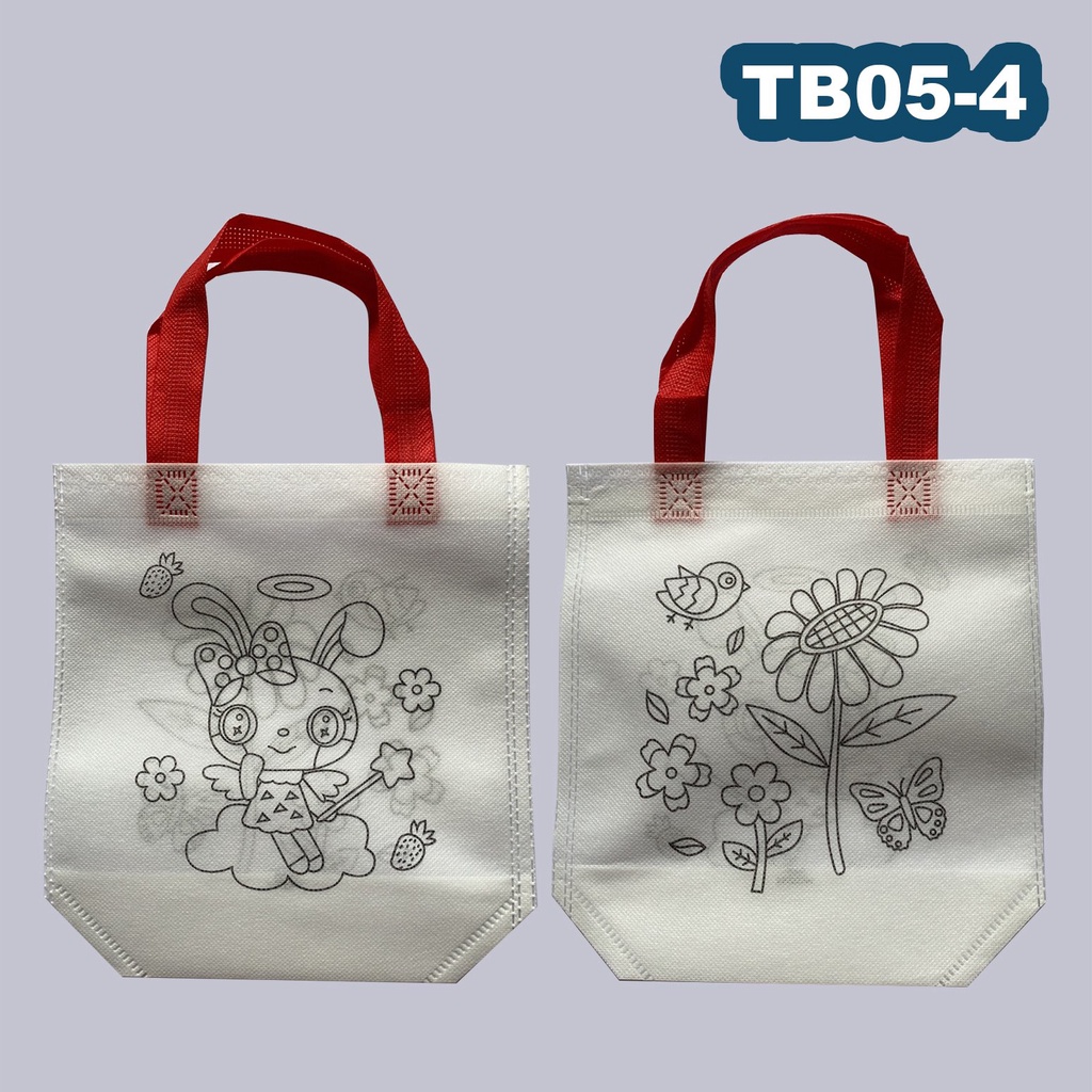 Nhân bản từ Túi vải vẽ, tô màu cho bé (2 mặt) TB05