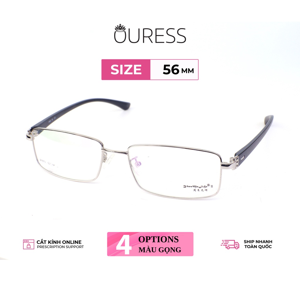 Gọng kính hợp kim siêu nhẹ hợp thời trang – hàng chính hãng OURESS 21073