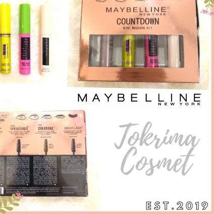 (hàng Mới Về) Set 4 Mascara Maybelline Mini Cỡ Vừa Đặc Biệt