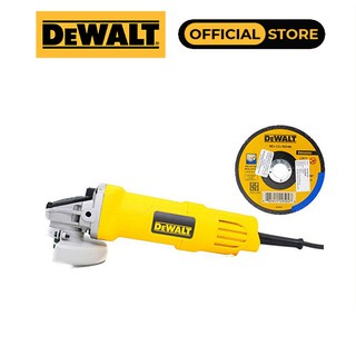 Combo máy mài cầm tay dewalt dwe8100t-b1 720w-100mm và đá cắt inox dewalt dwa8060-b1 100 x 1.2 x 16mm t1