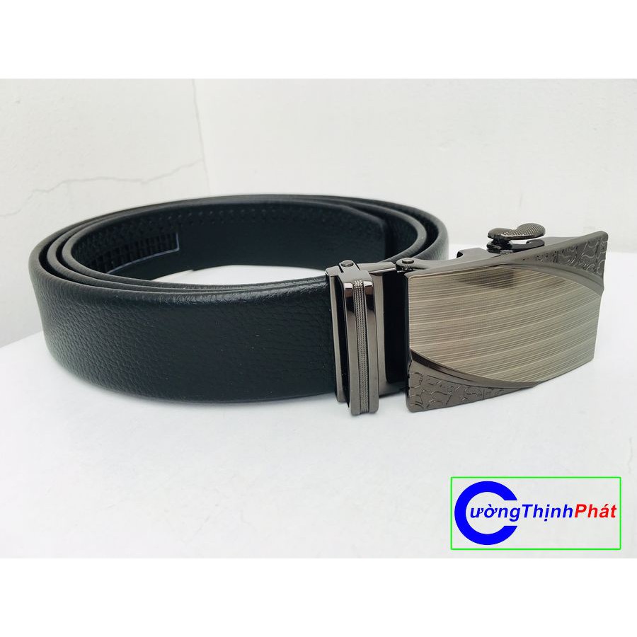 Dây Nịt Nam Da Trơn Mặt Khóa Tự Động
