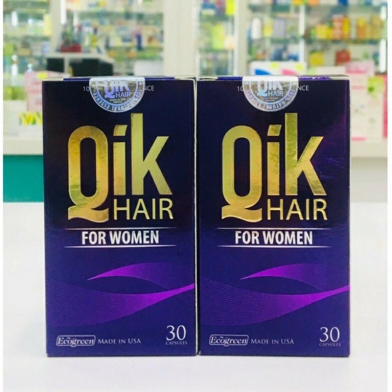 QIk HAIR for MEN , WOMEN lọ 30 viên ( có tem tích điểm )