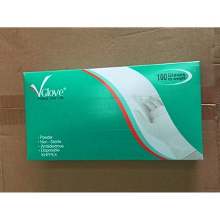 Găng tay y tế Latex cao cấp ít bột