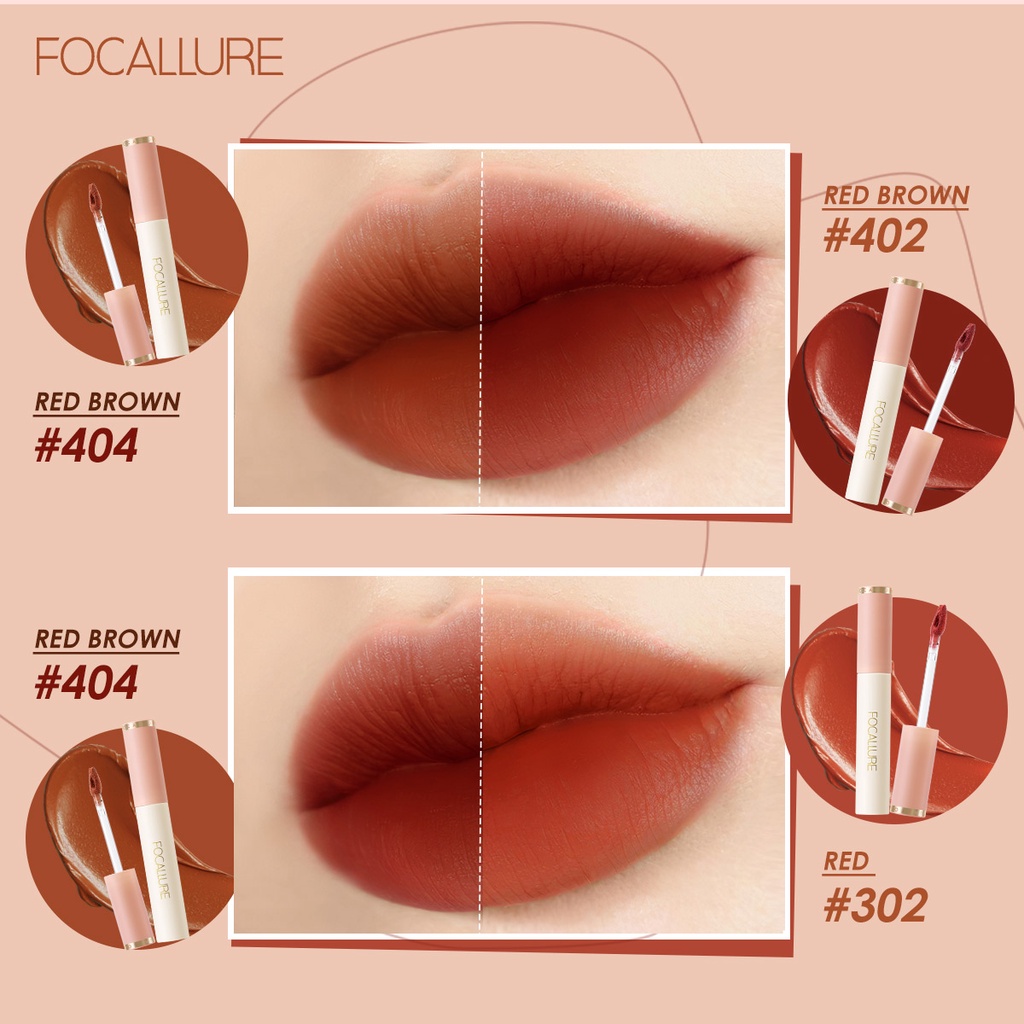 Son kem lì Focallure kết cấu nhung mịn kháng nước