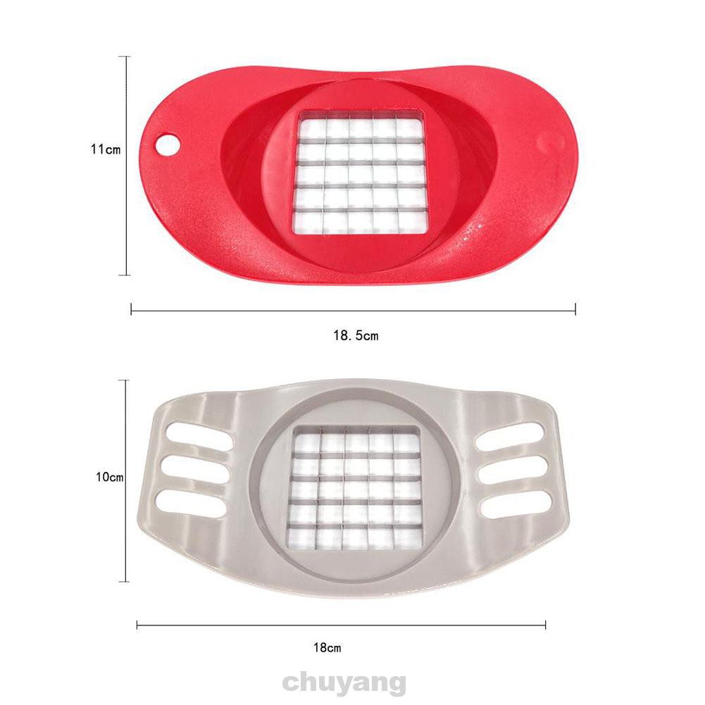 Dụng Cụ Cắt Khoai Tây Chiên Hình Vuông Bằng Thép Không Gỉ