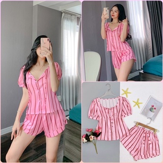 Đồ Bộ Nữ Pijama Lụa Cao Cấp