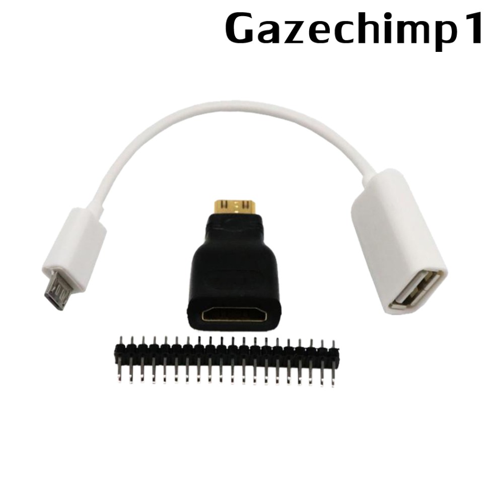 Cáp Chuyển Đổi Mini-Hdmi Đầu Đực Sang Hdmi + Micro Usb + Gpio Cho Raspberry Pi Zero