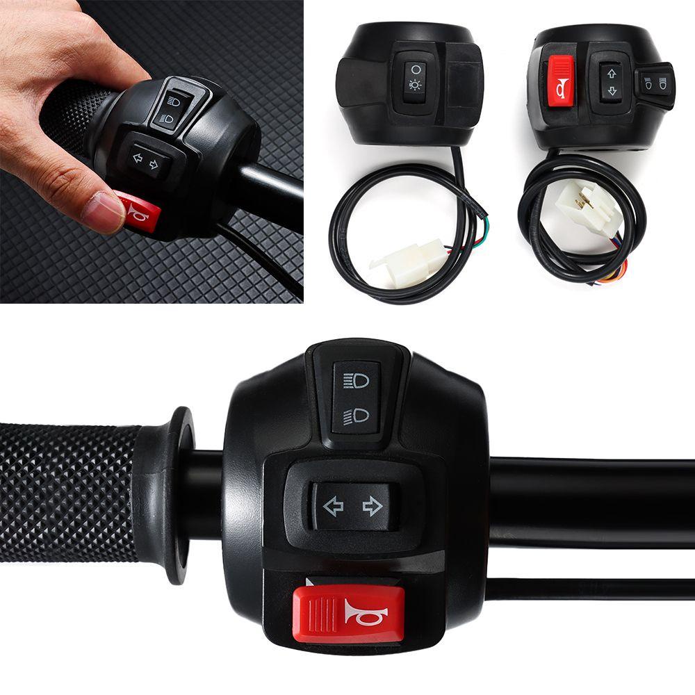 Đèn Chiếu Sáng Gắn Tay Lái Xe Đạp Điện 3 Trong 1