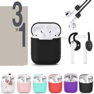Vỏ bảo vệ hộp sạc tai nghe airpods 3 trong 1 chất lượng cao