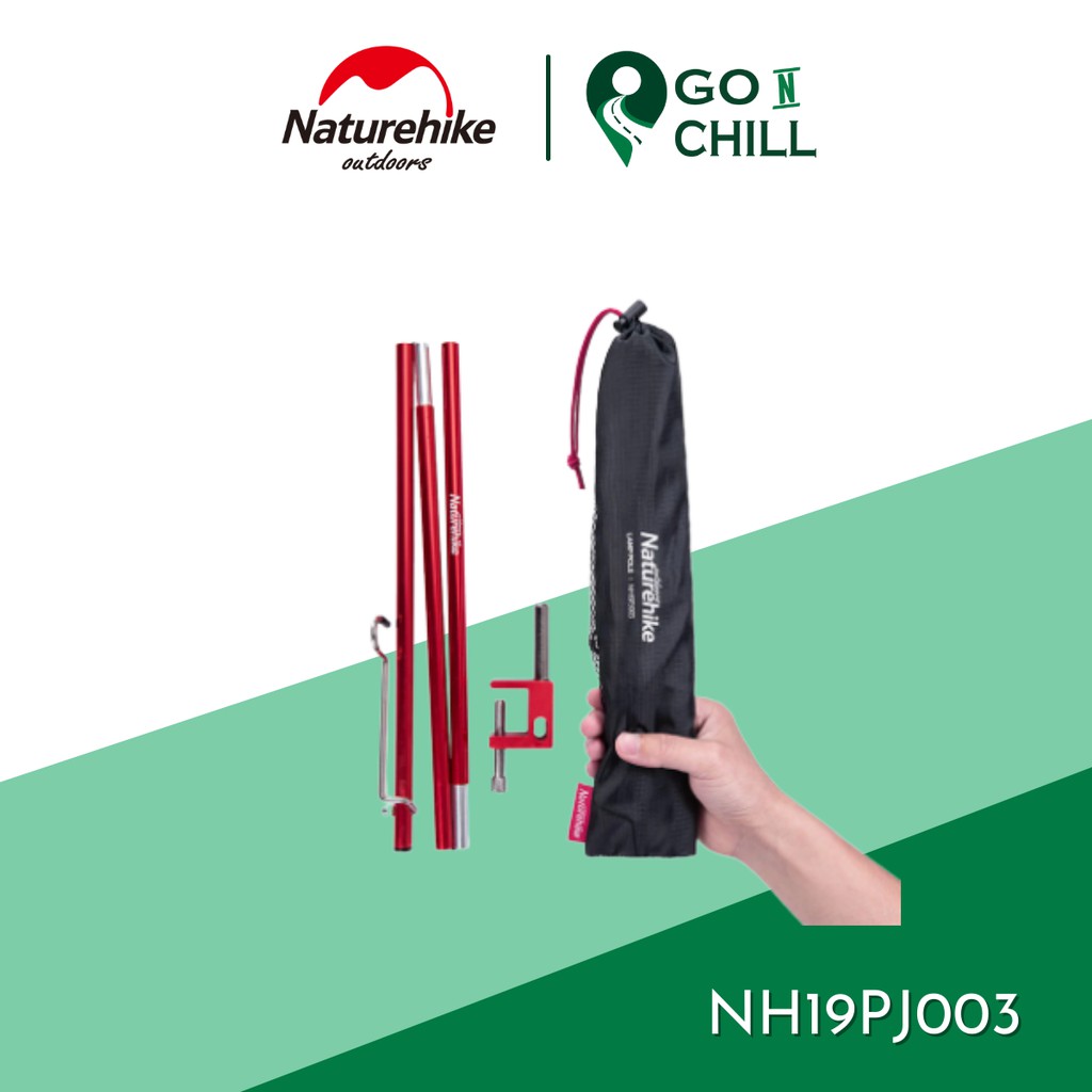 Giá treo đèn, gậy treo đèn gắn bàn nhỏ gọn siêu tiện lợi Naturehike NH19PJ003