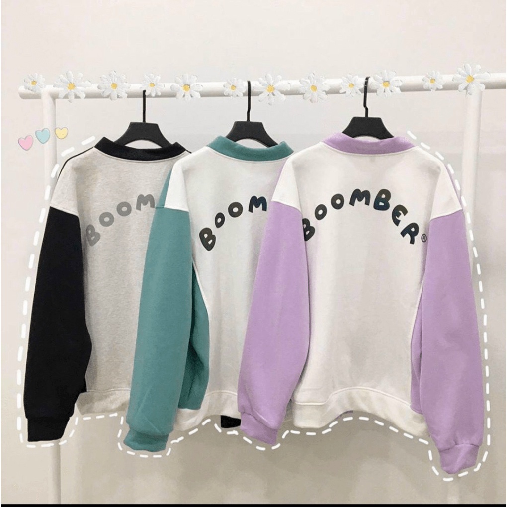 Áo khoác cadigan BOMBER Ulzzang Áo khoác hoodie Cadigan form rộng Unisex TP [NewUnisex]