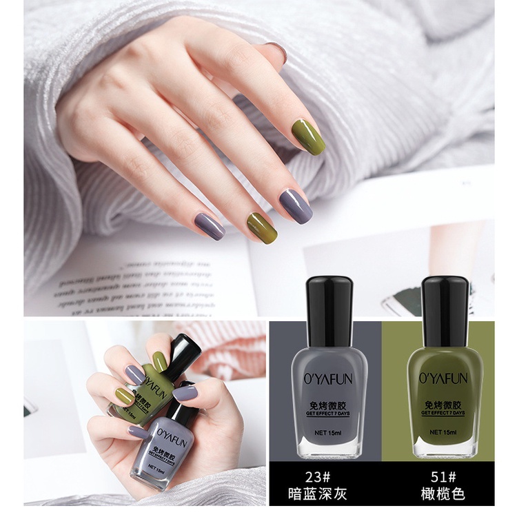 Sơn móng tay nhanh khô dung tích 15ml