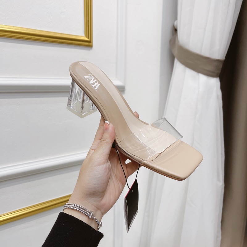 Guốc Zara Quai Trong Full Size 35-39  -  By Anh Dinh Phuong