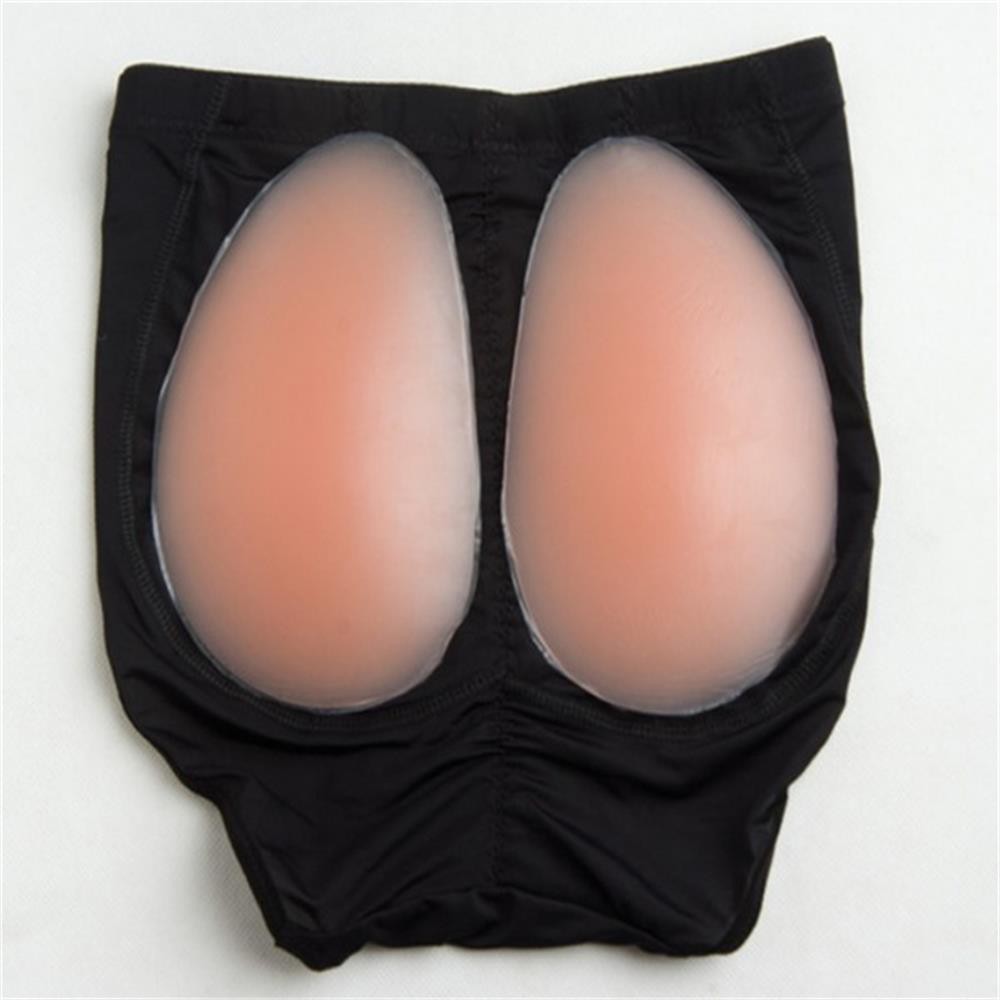 💎OKDEALS💎 Fashion Body Shaping Briefs Invisible Pad Cotton Panties Buttocks Shaping Padded Hip Pad Underwear Sexy Girl Fake Buttocks Silicone Pad/Multicolor