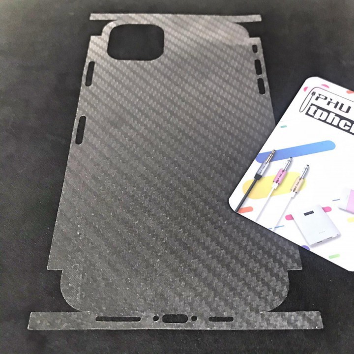 Dán mặt lưng Carbon iPhone 11