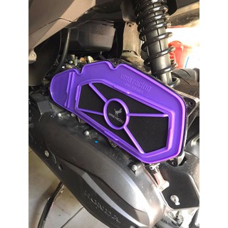 Ốp Lọc gió Zinpat Chính hãng màu khói , Lọc gió Uma lọc gió K&N dành cho các dòng xe tay ga Ab Vairo125 vairo 150